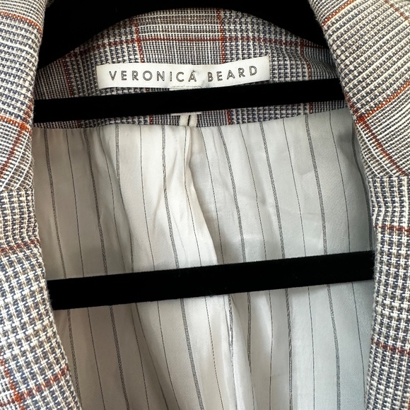 Veronica Beard Schoolboy Plaid Dickey Jacket Size 4 - Picture 7 of 11
